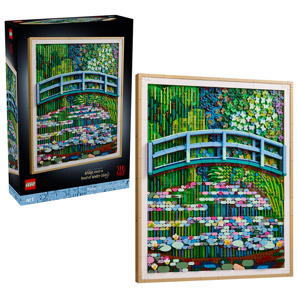 LEGO 31220 樂高積木 31220 Art系列 - 克勞德．莫內－〈睡蓮池上的拱橋〉