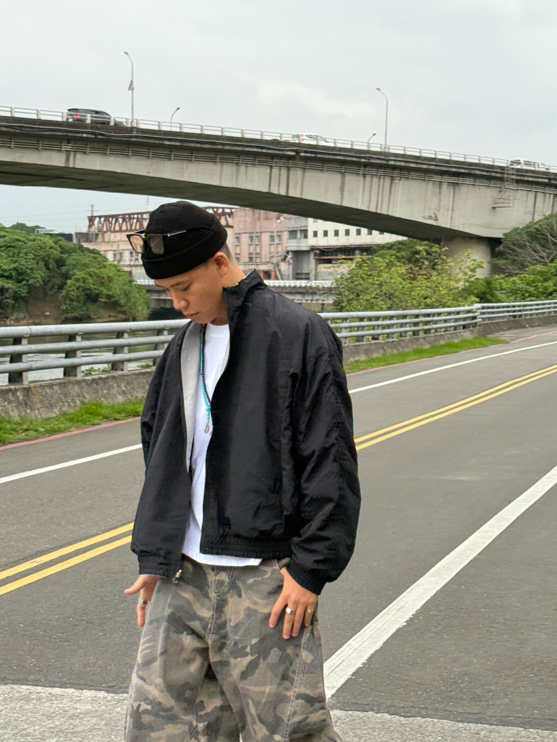 雙面穿機能運動防風外套