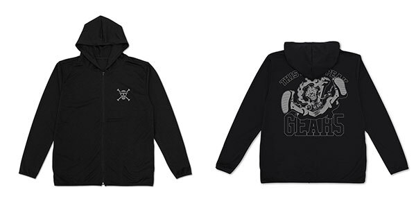 預購26/07 COSPA ONE PIECE 魯夫 五檔 黑色薄款快乾連帽衫Ｍ 0503