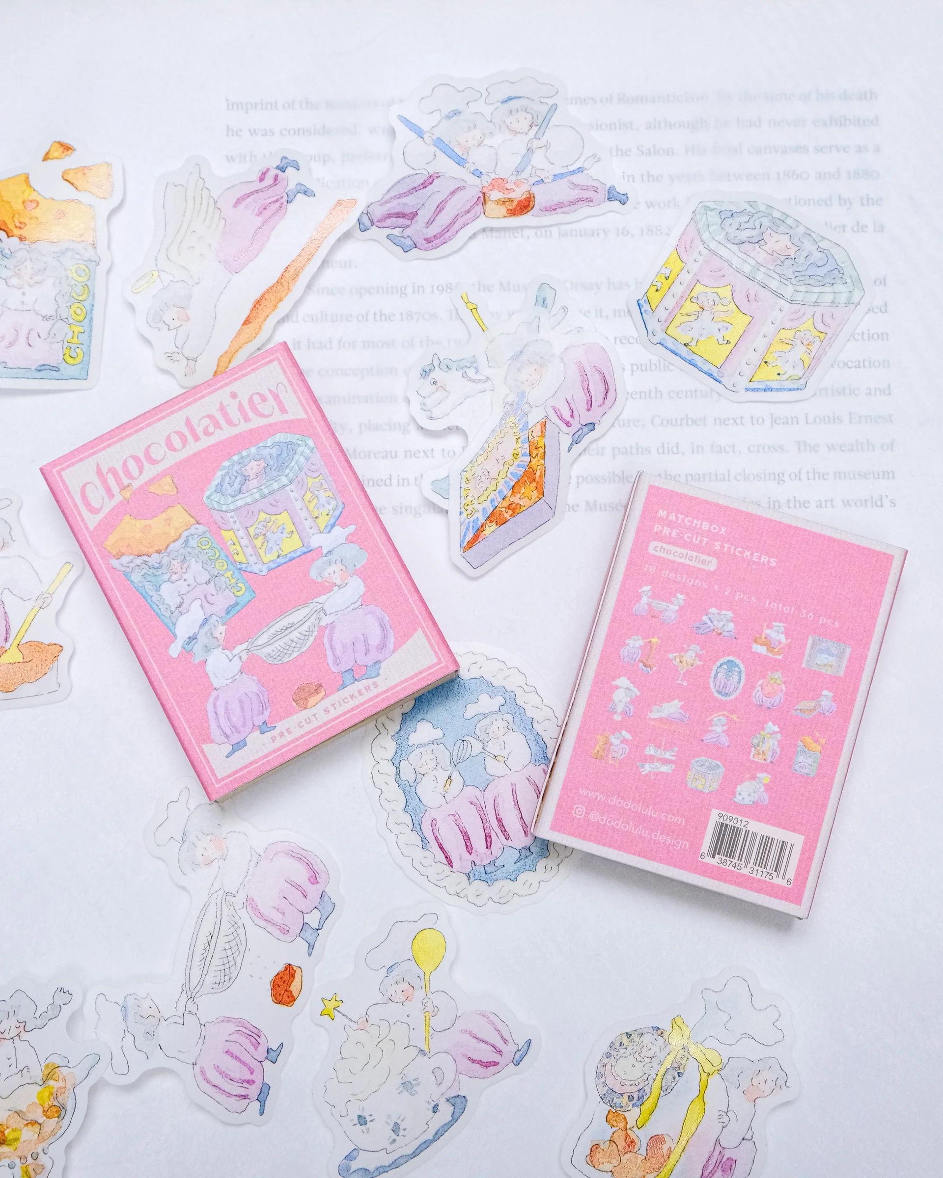 香港｜Dodolulu 火柴盒貼紙 可可屋  12
