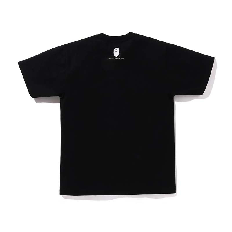 BAPE.COM TEE 猿人 小猿人頭 短袖 黑色 1K25110003-BK [台灣現貨]