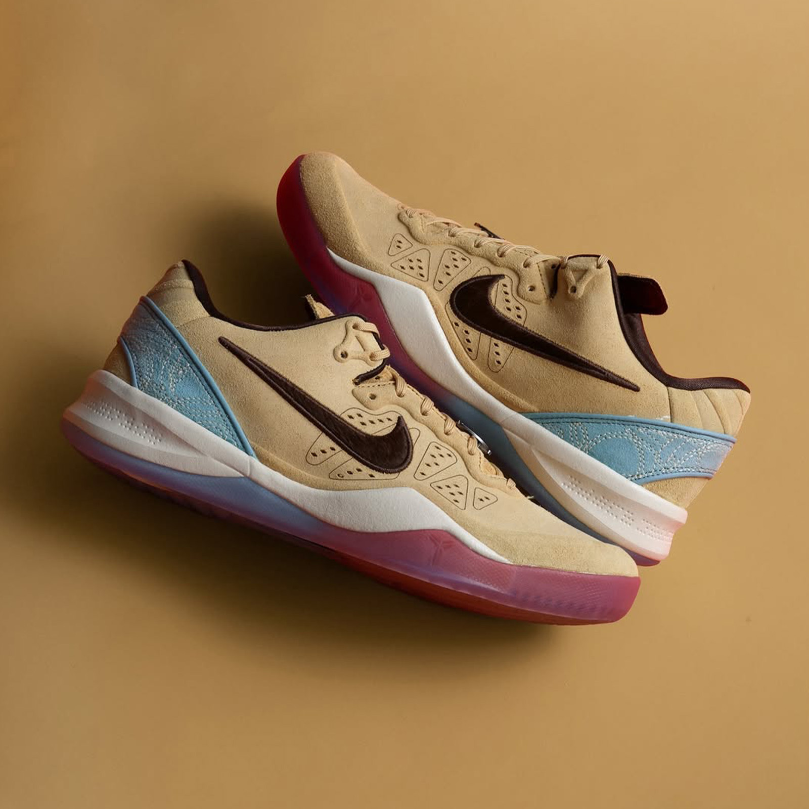 Nike Kobe 8 Protro "Siempre Mio" 麻繩色 巴洛克棕 馬蹄鐵 麂皮刺繡 金屬 賽馬 馬毛 西部風 Kobe Gasol 湖人 兄弟 限定紀念款 籃球鞋 IM1820-100