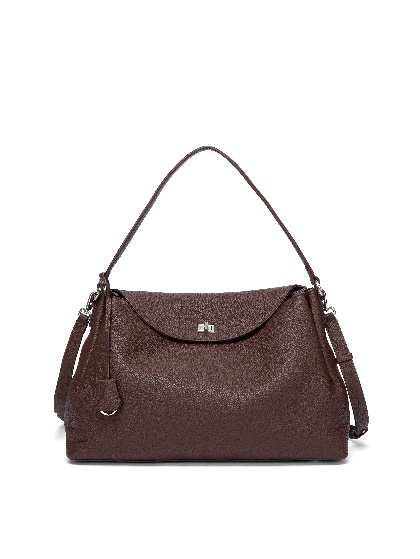 0423PU10-SZHK-PURSE-*新款*Zephyr Grande 柔軟荔枝紋牛皮手提包 40x13x24.5cm（A10）