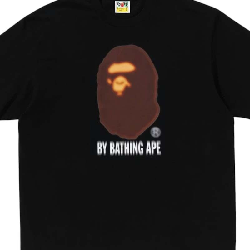 BAPE Blur By Bathing Ape Relaxed Fit Tee 模糊猿人 短袖 黑色 1L30110343-BK [台灣現貨]