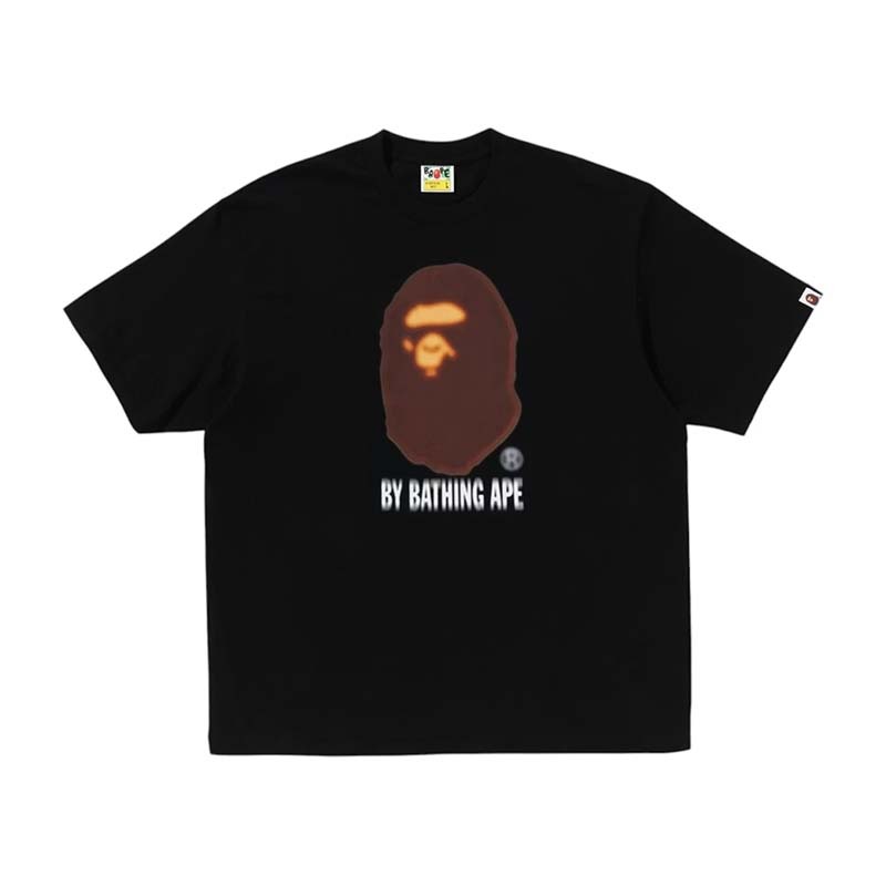 BAPE Blur By Bathing Ape Relaxed Fit Tee 模糊猿人 短袖 黑色 1L30110343-BK [台灣現貨]