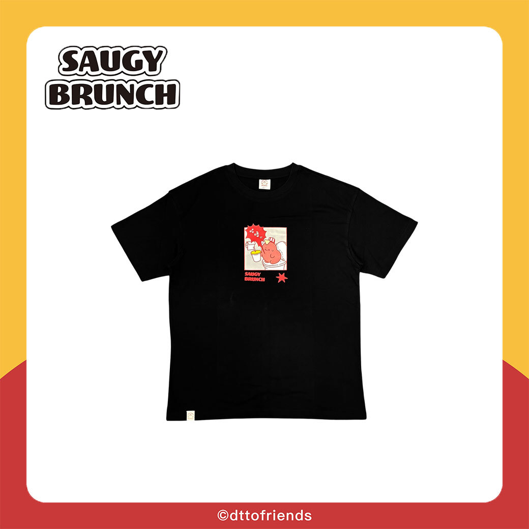 dtto friends-saugy brunch系列-T-shirt-早餐店奶茶