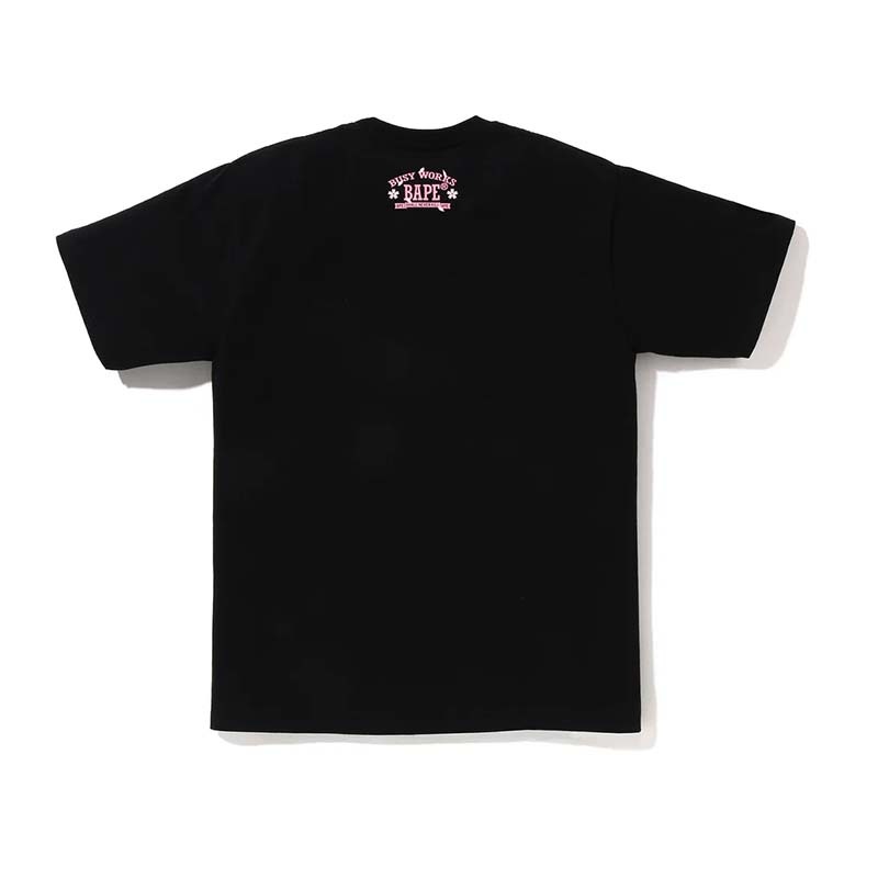 BAPE Sakura Photo Ape Head Tee 猿人 櫻花 短袖 黑色 1M20110011-BK [台灣現貨]