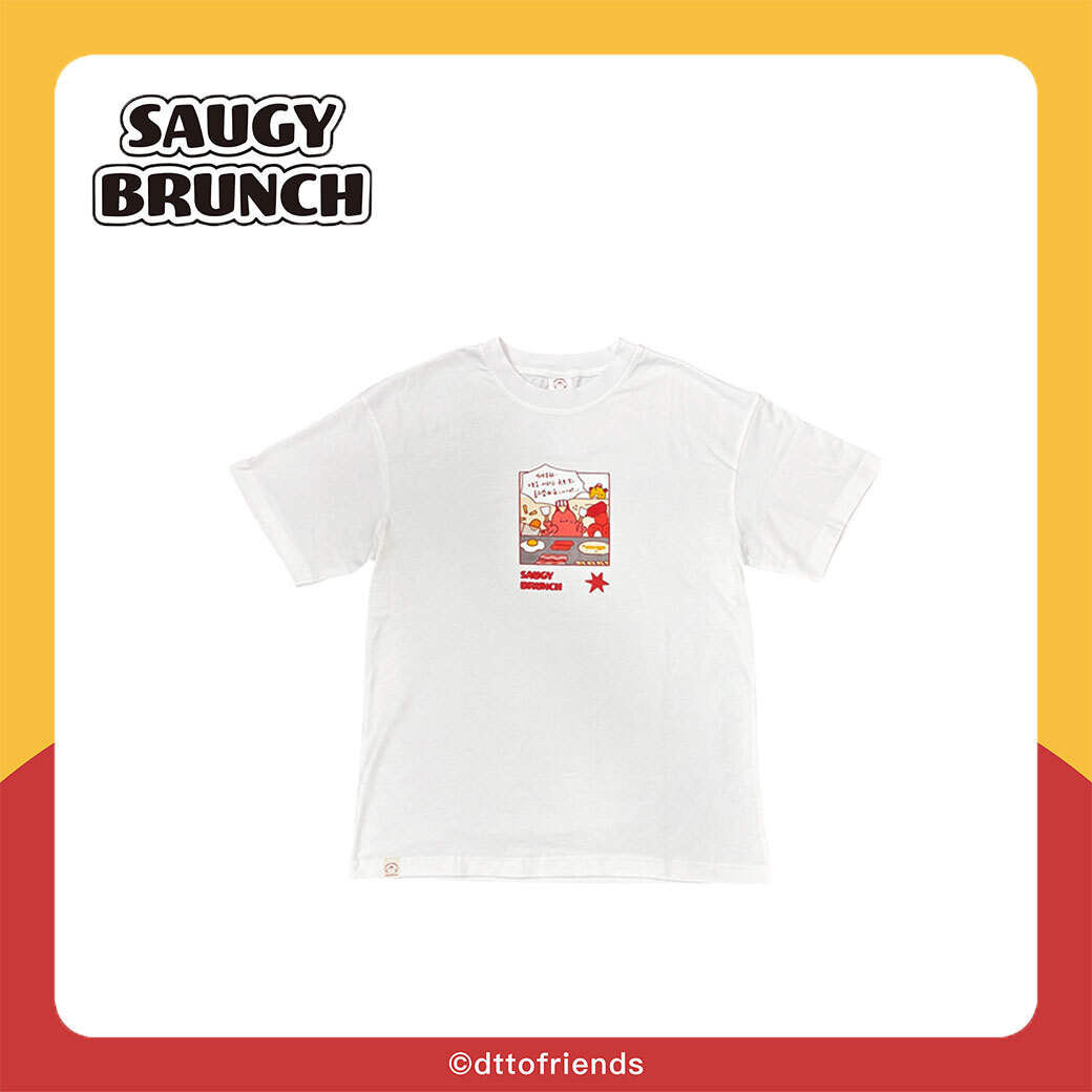 dtto friends-saugy brunch系列-T-shirt-手忙腳亂