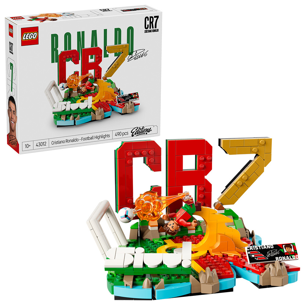 LEGO 43012 樂高積木 43012  Editions系列 - Cristiano Ronaldo－足壇焦點