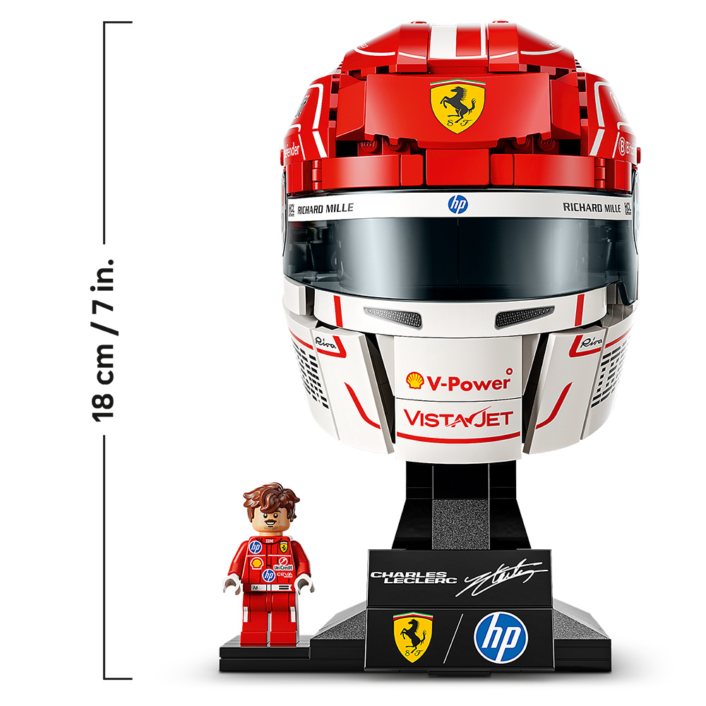 LEGO 43014 樂高積木 43014 Editions系列 - Scuderia Ferrari HP Charles Leclerc 頭盔