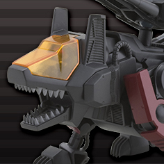 26年9月 ZOIDS 洛伊德 D-STYLE 指揮狼 IRVINE仕樣 附屬透明零件 組裝模型 (全長：約100mm)