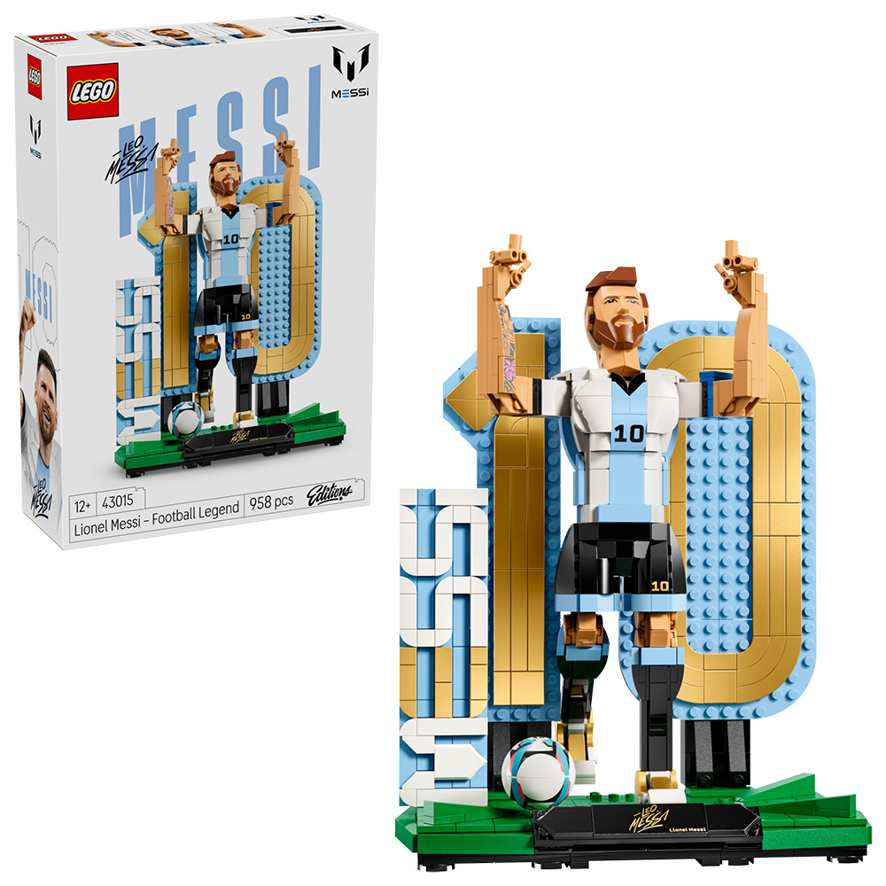 LEGO 43015 樂高積木 43015 Editions系列 - Lionel Messi－足壇傳奇