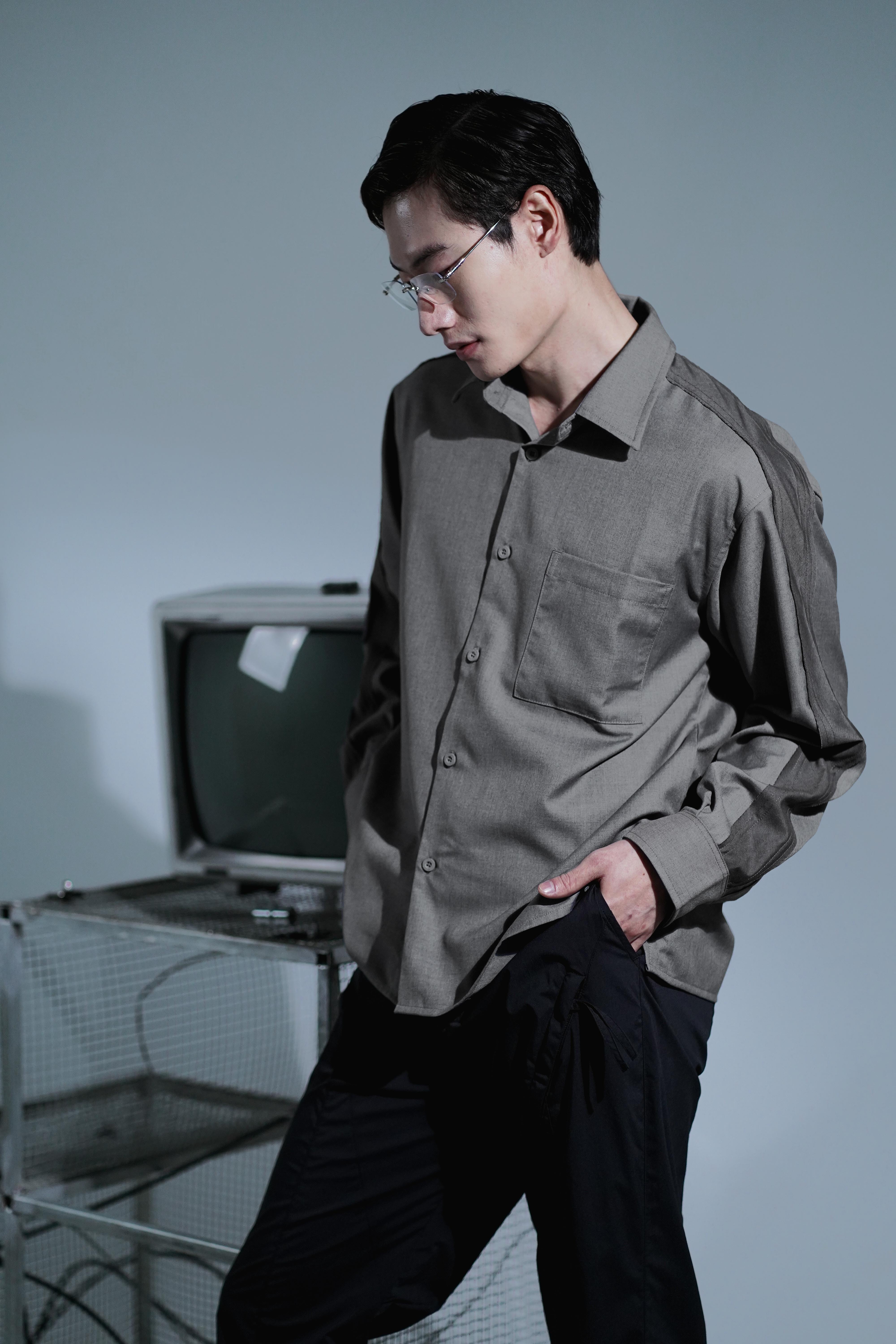 NETHOS N12 Spliced Link LS Shirt 長袖 襯衫