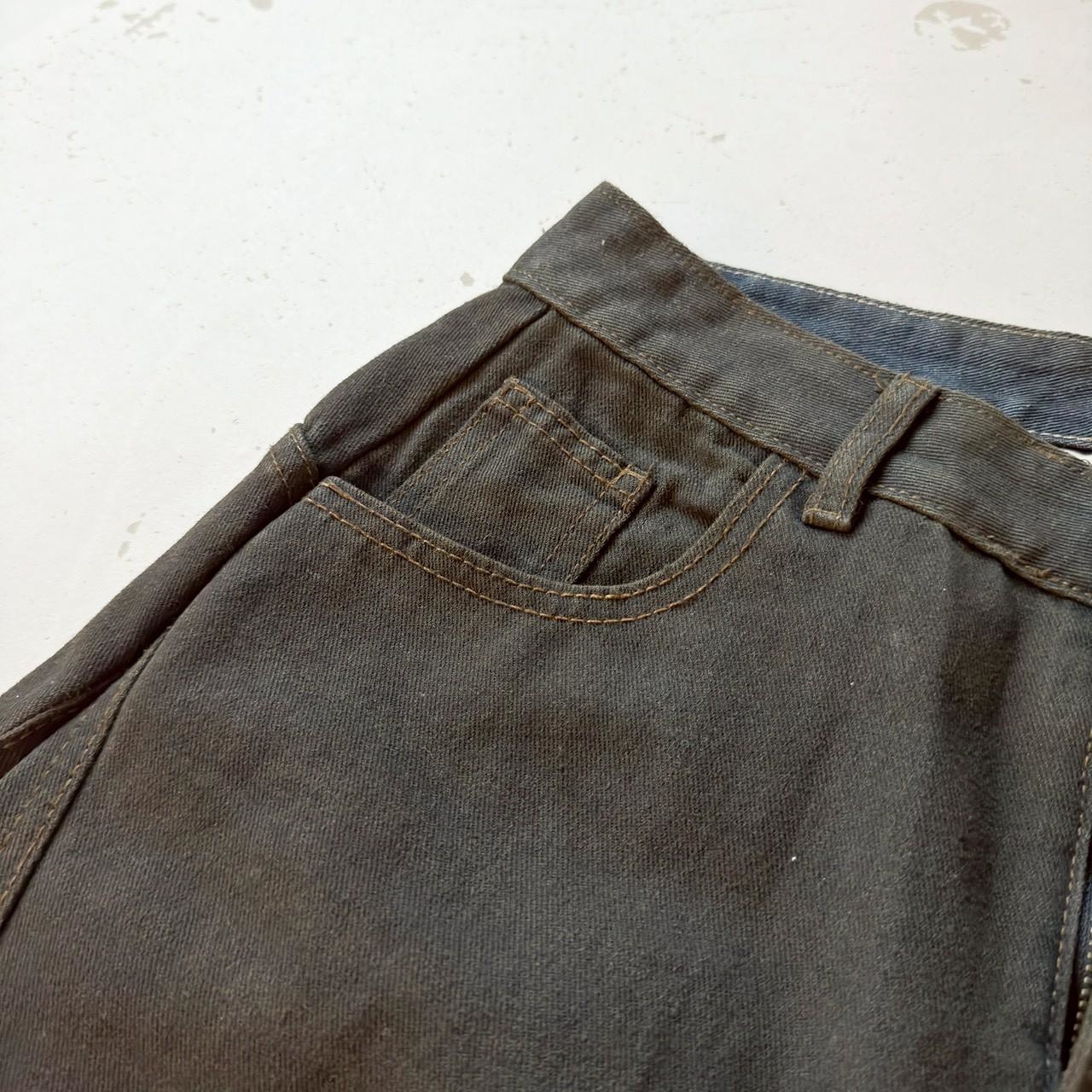 仿舊彎刀牛仔褲 81104