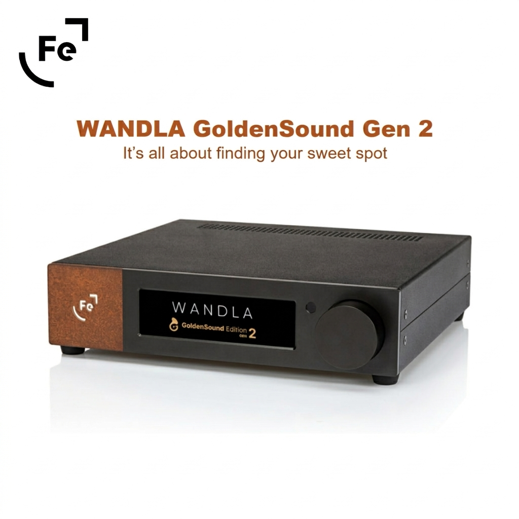 Ferrum WANDLA GoldenSound Gen 2 DSD/DXD DAC 旗艦解碼前級