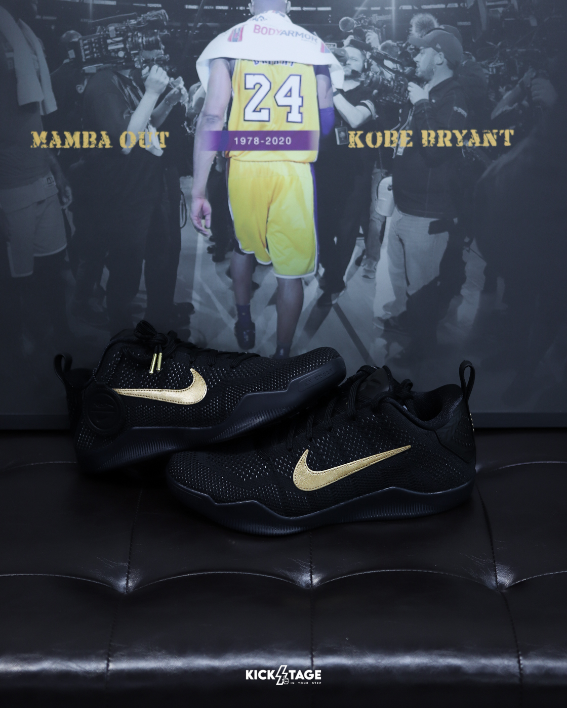 〈海外連線代購〉男鞋 NIKE KOBE 11 ELITE 'FTB' 黑金 科比11 籃球鞋 實戰鞋【IM4260-001】KOBE11