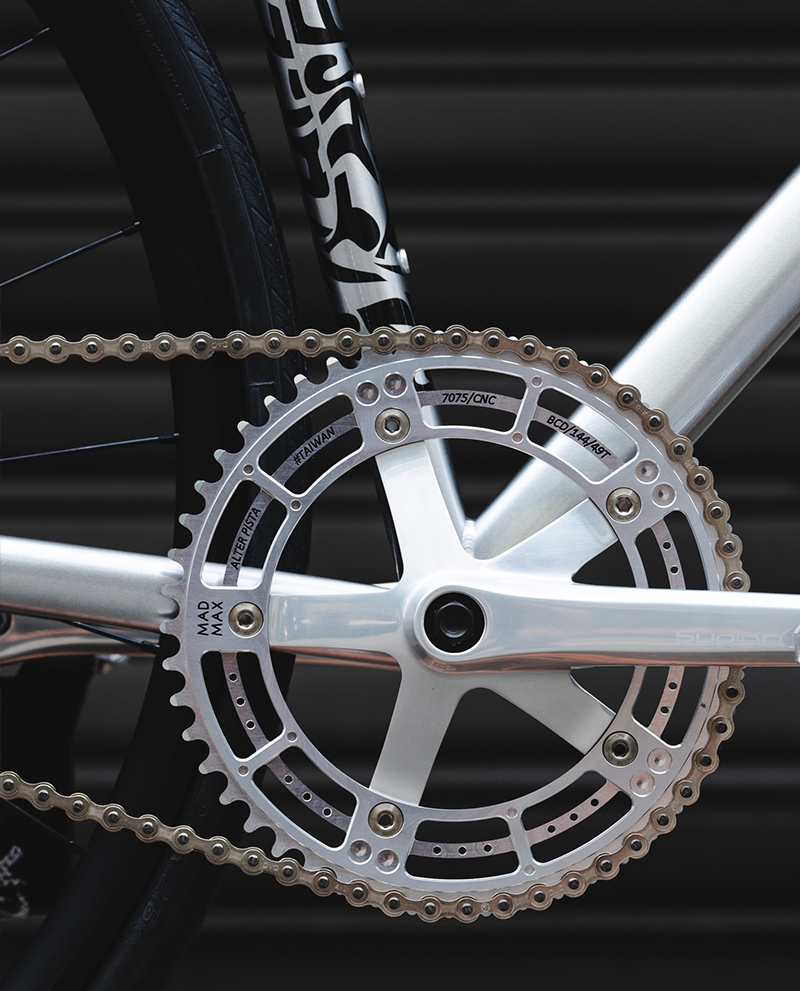 Sugino SG75 曲柄組 - 銀