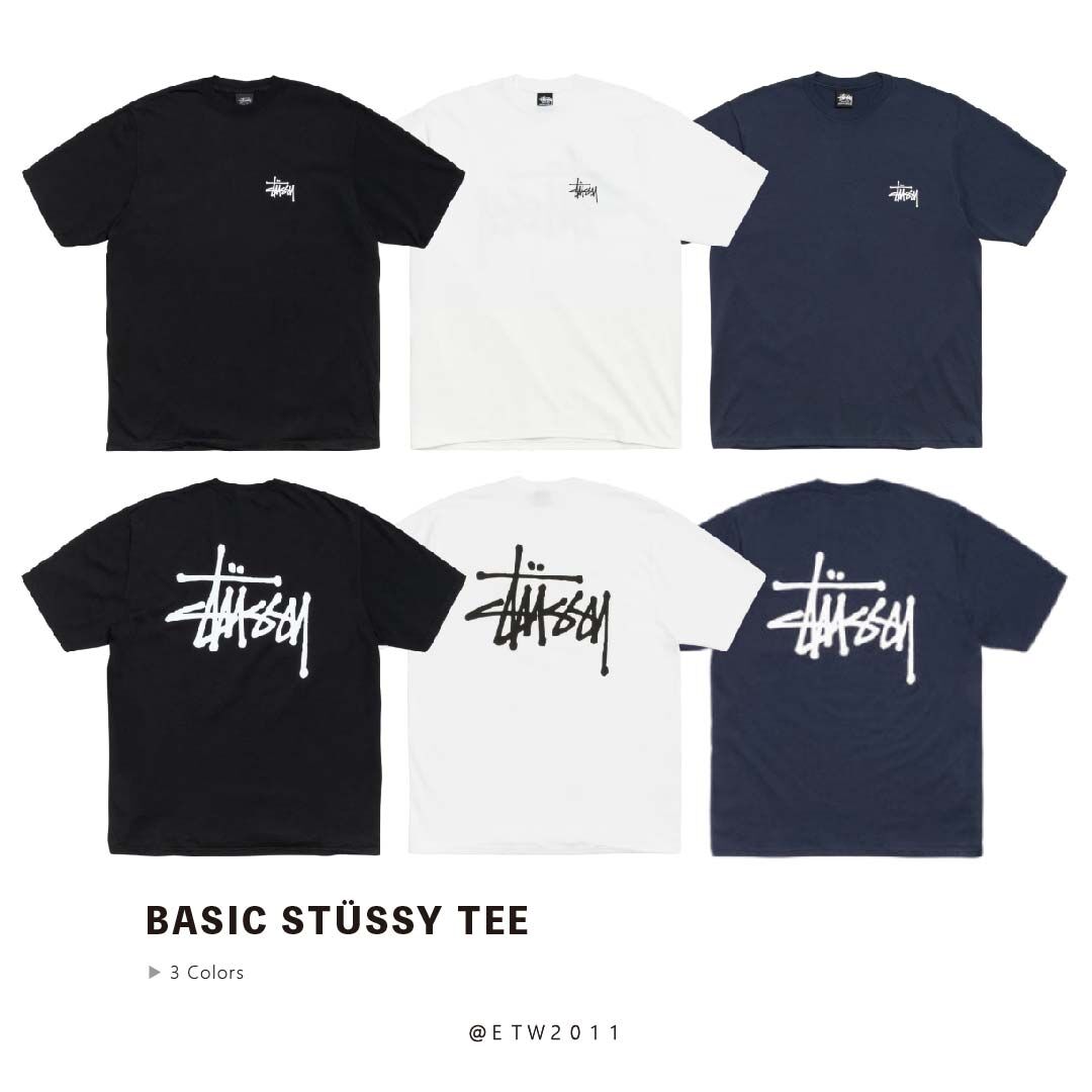 ☆ETW☆【EASY TO WEAR】Stussy 26SS BASIC STÜSSY TEE 經典 字體 短T 短袖 短TEE