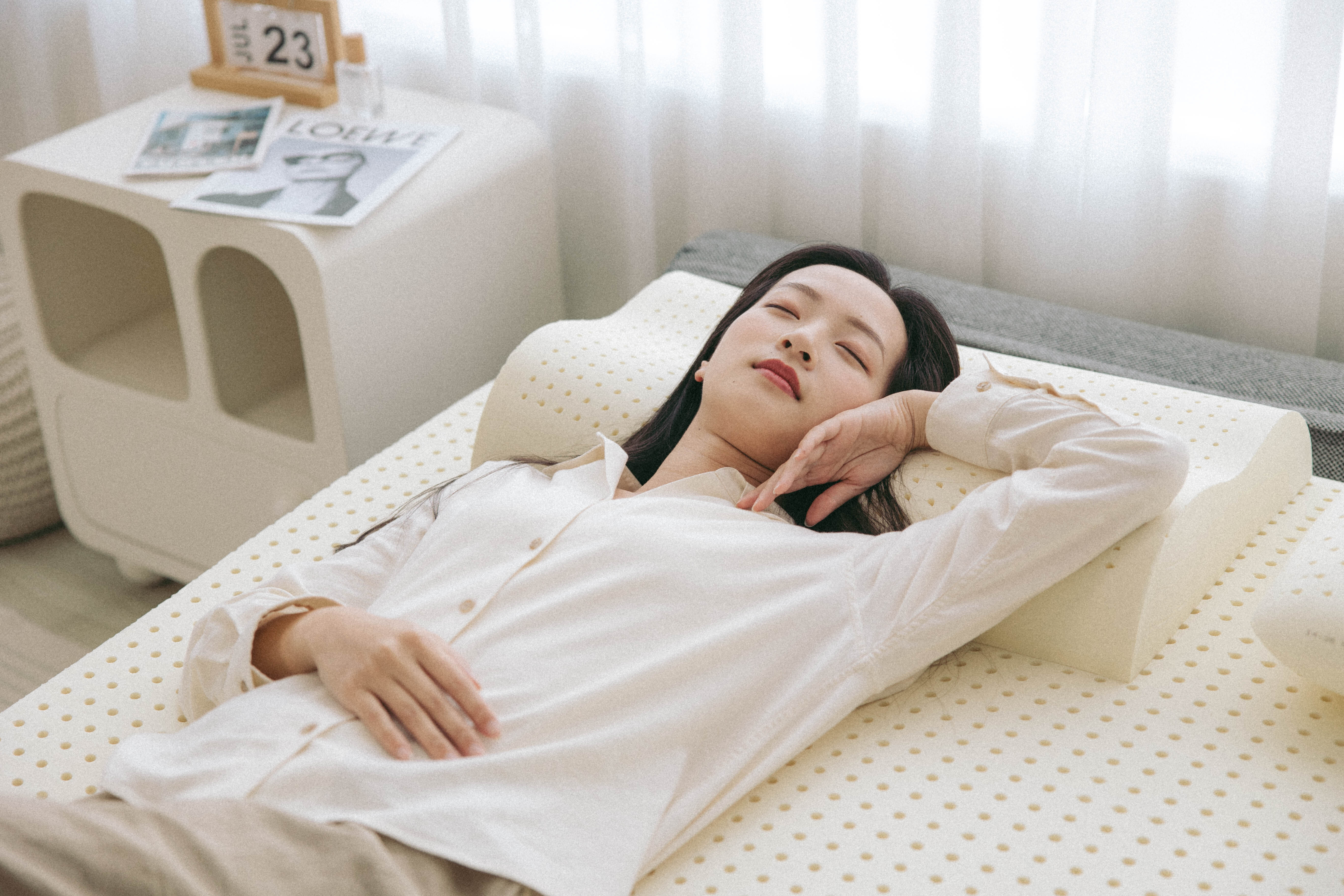 森好眠乳膠床墊貼合身形支撐實拍