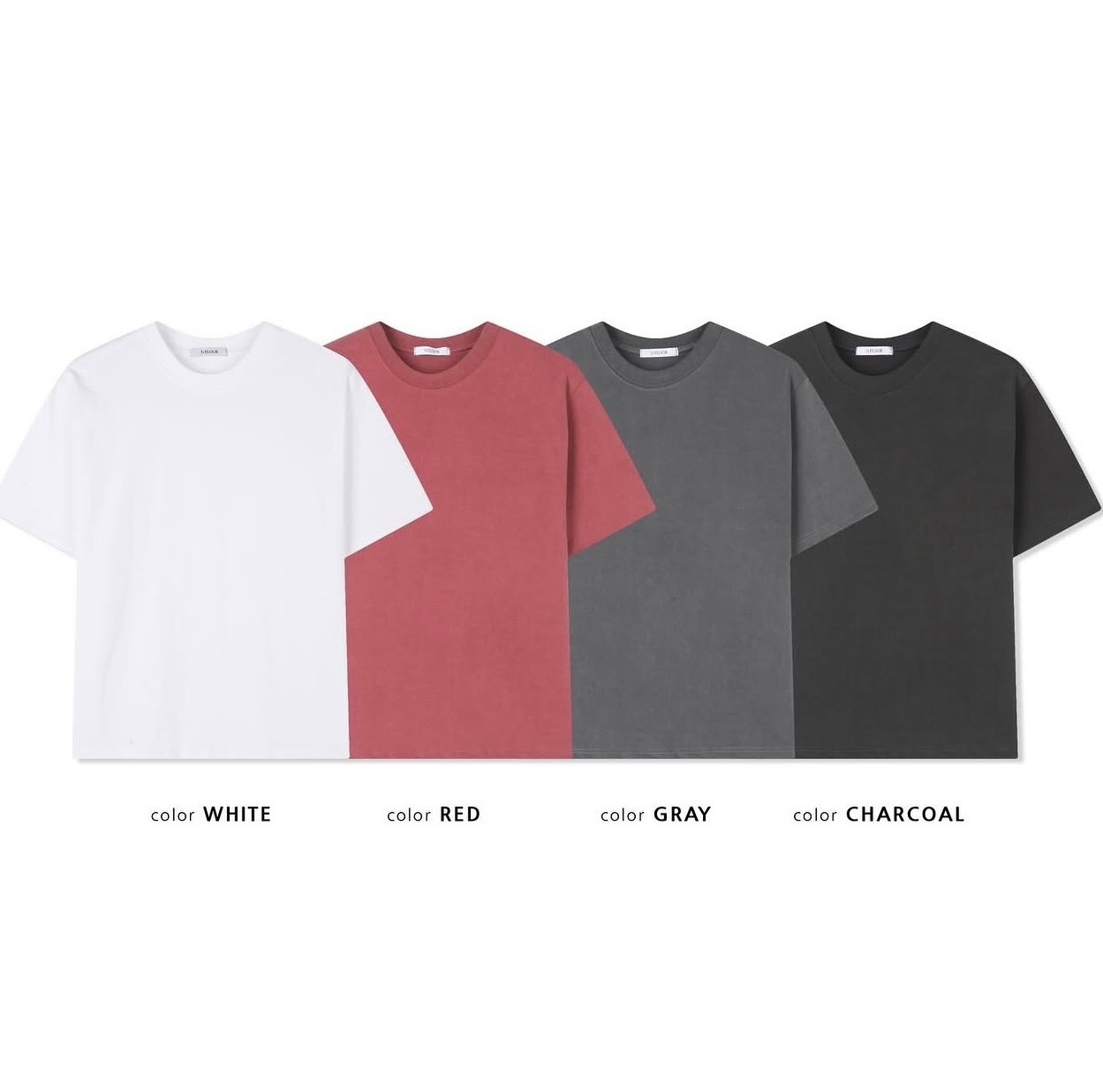 K5 厚磅短版素面T shirt