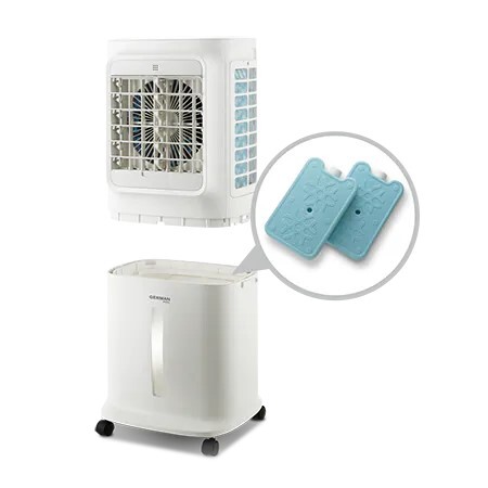 德國寶 German pool   EFC-S1050‧可拆式移動冷風機‧10公升雙水箱‧無線遙控‧香港行貨,原廠1年保養‧