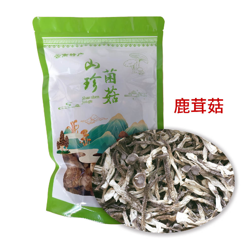 SG04 雲南特產- 鹿茸菇 100克/袋