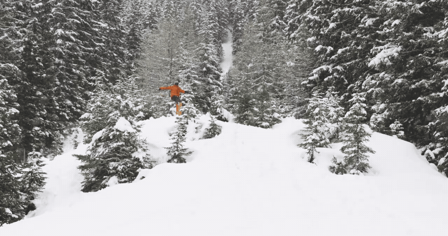 Freeride單板滑雪滑行風格