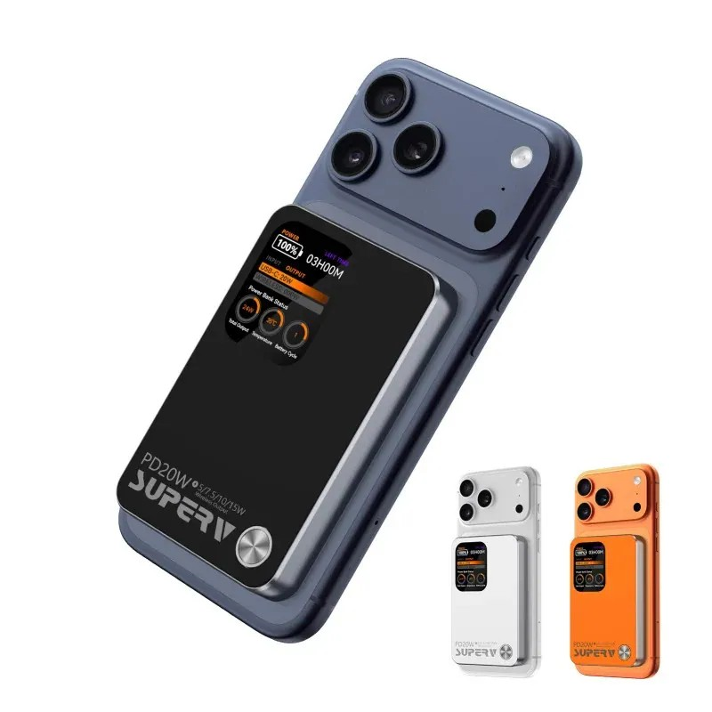「蘋果家族充電器」 - SUPERV 3C QR 認證 20W 10000mAh 實時溫度監測移動電源【10/19 截單，預計 :10月尾至11月中發貨】