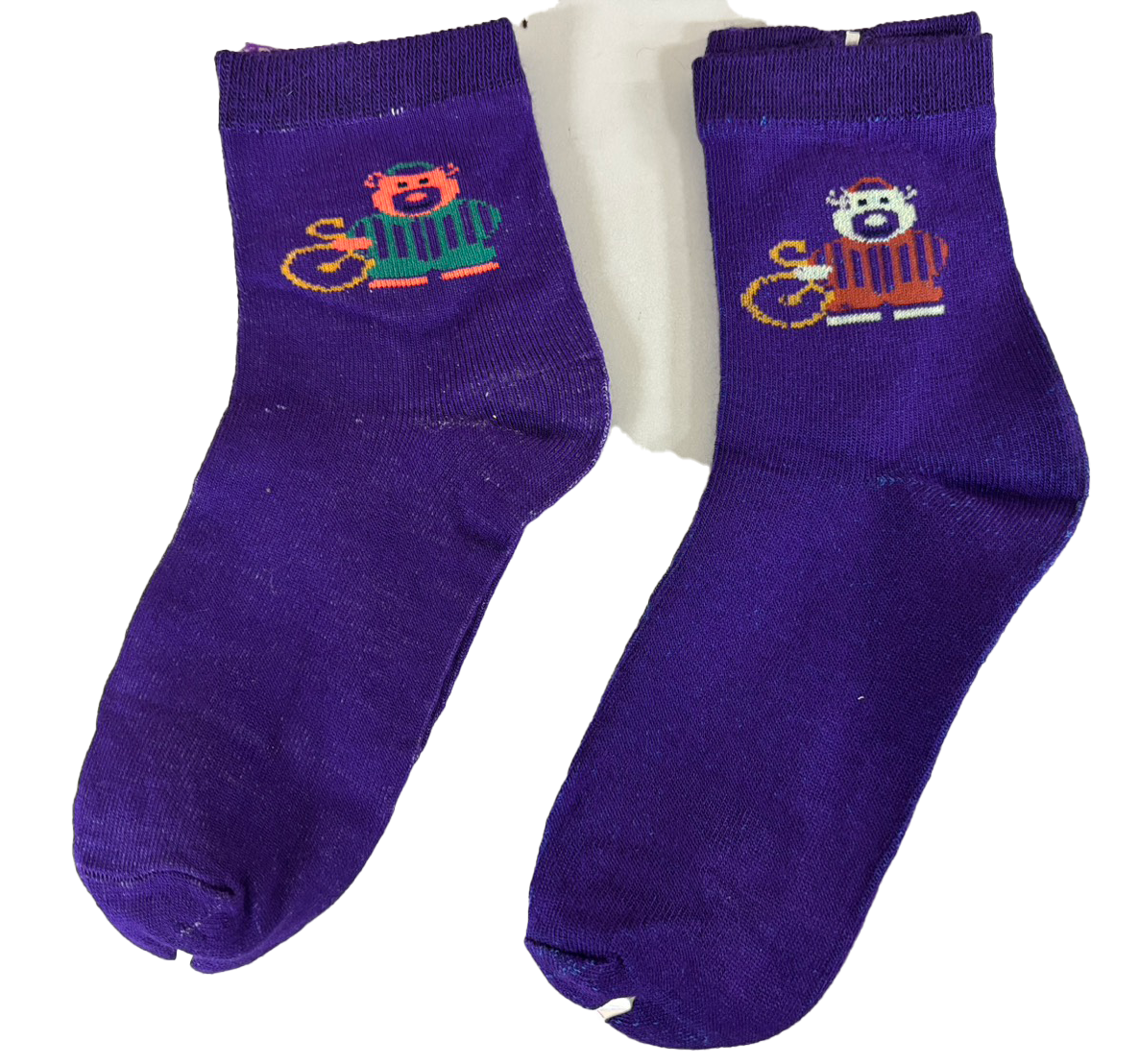 草屯院|熊熊精梳棉襪（成人/兒童款）買一送一