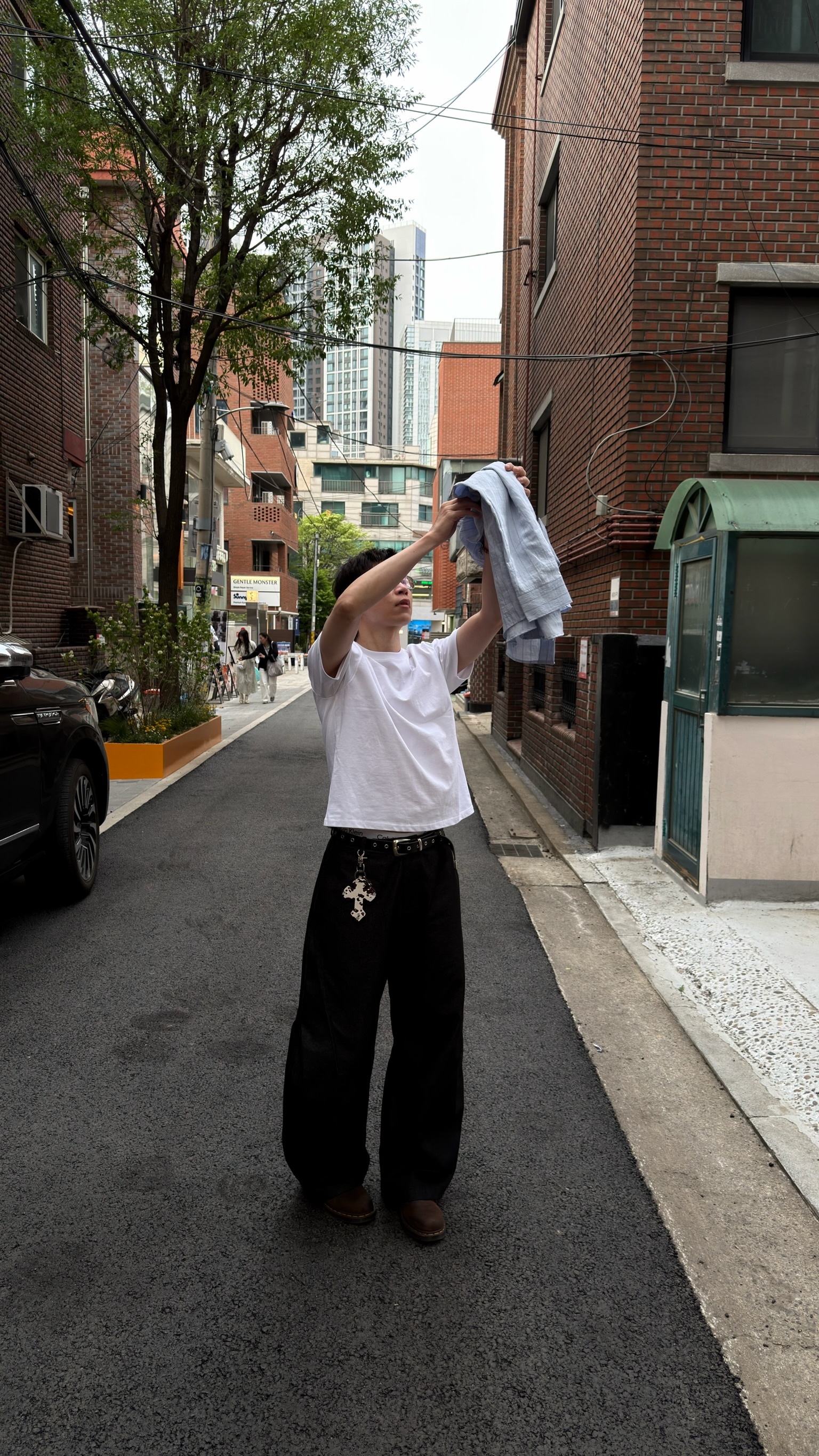 K5 厚磅短版素面T shirt