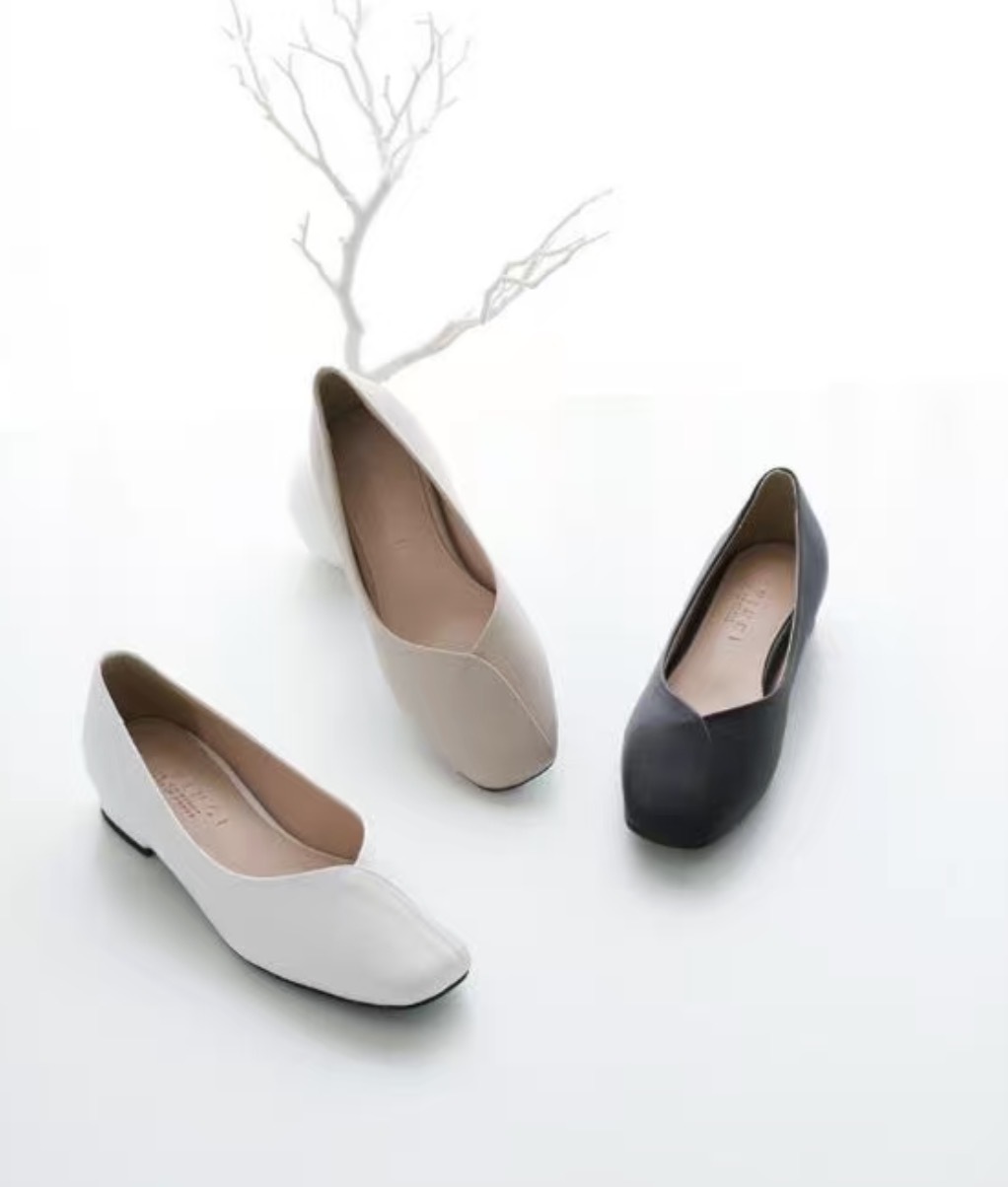 好舒適氣墊平底鞋(88079)