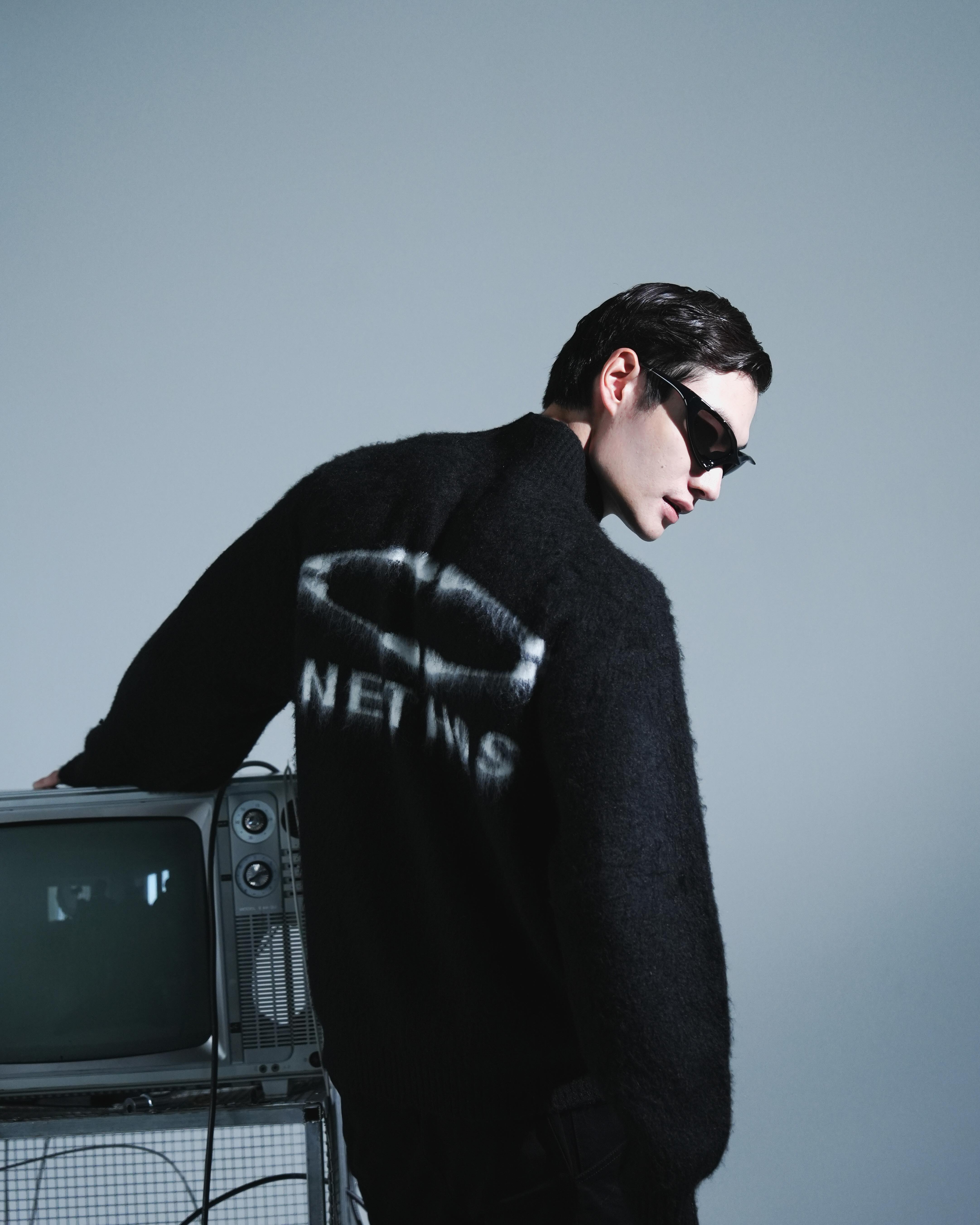 NETHOS N18 System Brushed Knit 磨毛 長袖