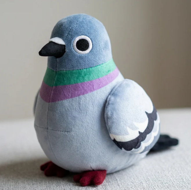 新出品！鴿子發聲公仔／掛飾