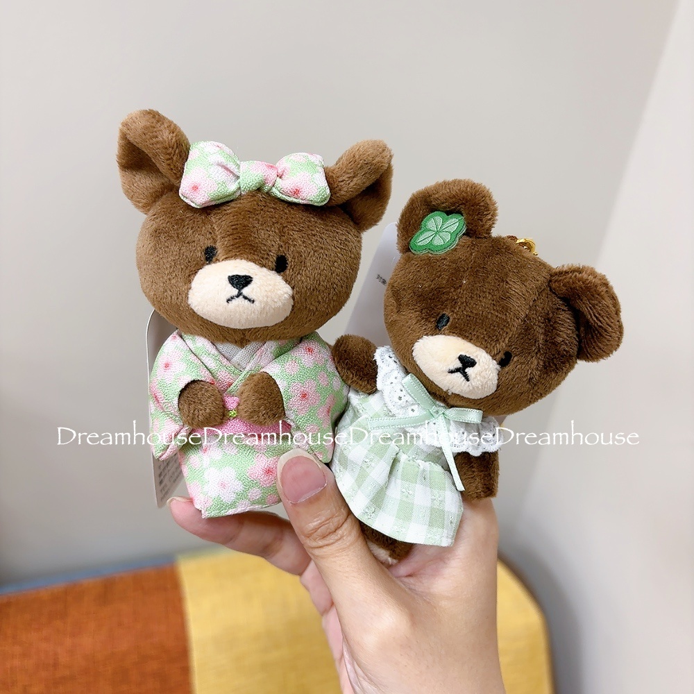 The Bears' School 小熊學校 和服 洋裝 上學熊 娃娃吊飾 鑰匙圈 玩偶 娃娃 吊飾 掛飾