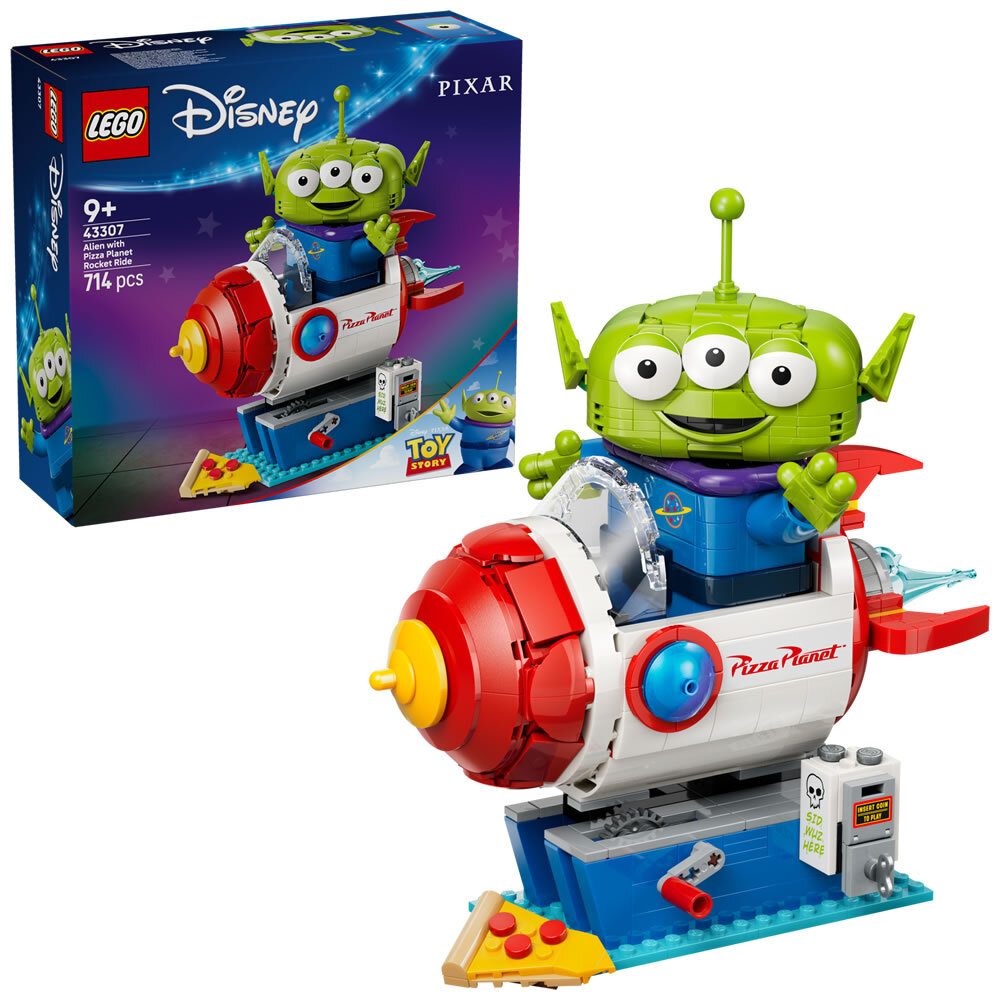 LEGO 43307 樂高積木 43307 Disney 迪士尼系列 - 三眼怪和披薩星球火箭