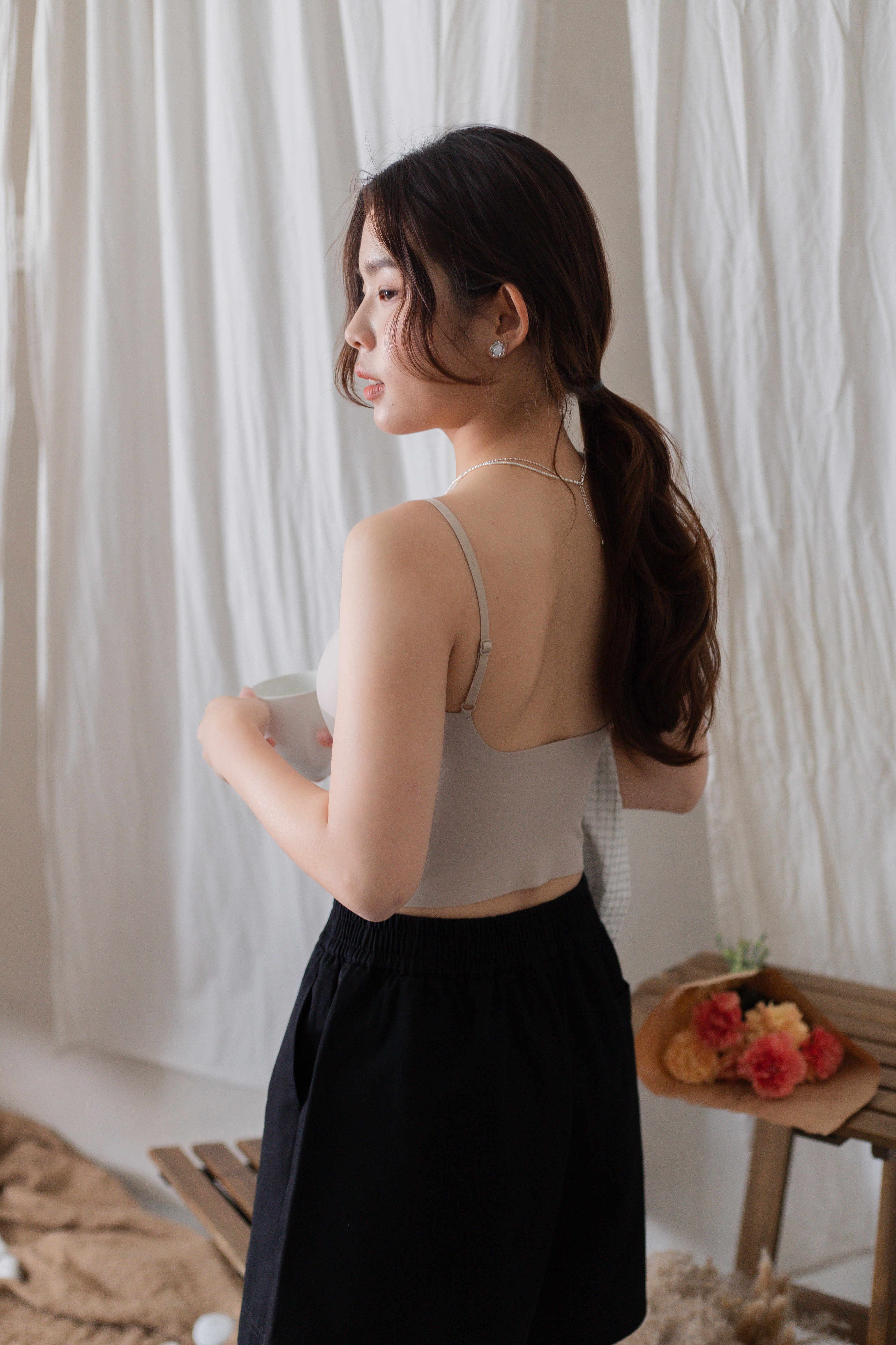 Morly Seamless Padded Bratop Nude- 2717TVNUD