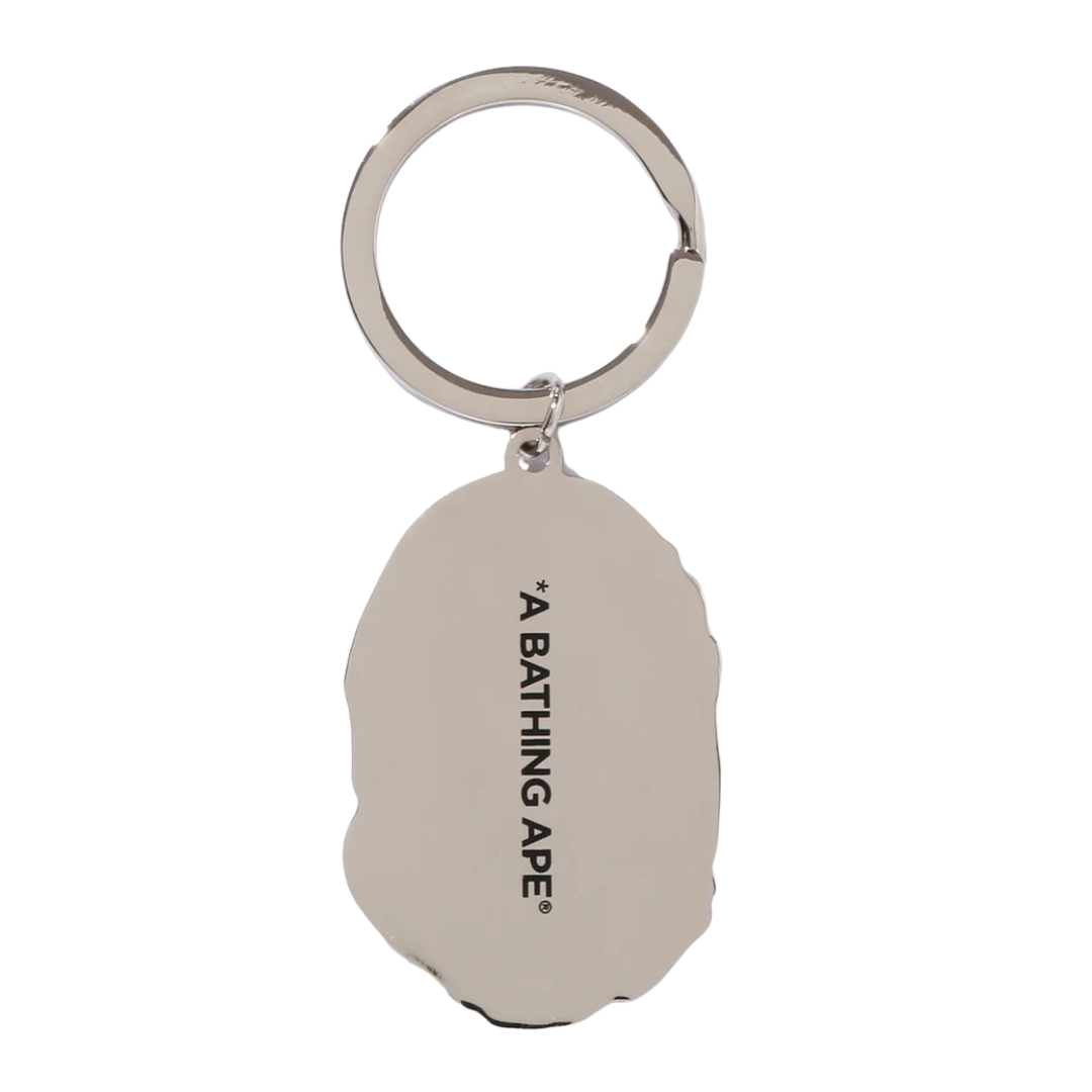 ☆ETW☆【EASY TO WEAR】BAPE APE HEAD METAL KEYCHAIN 猿人 鑰匙圈 吊飾 金屬