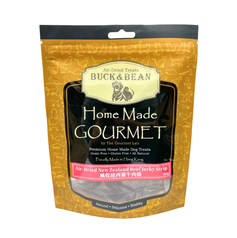 Buckbean 風乾紐西蘭牛肉條 50g (貓狗適用)