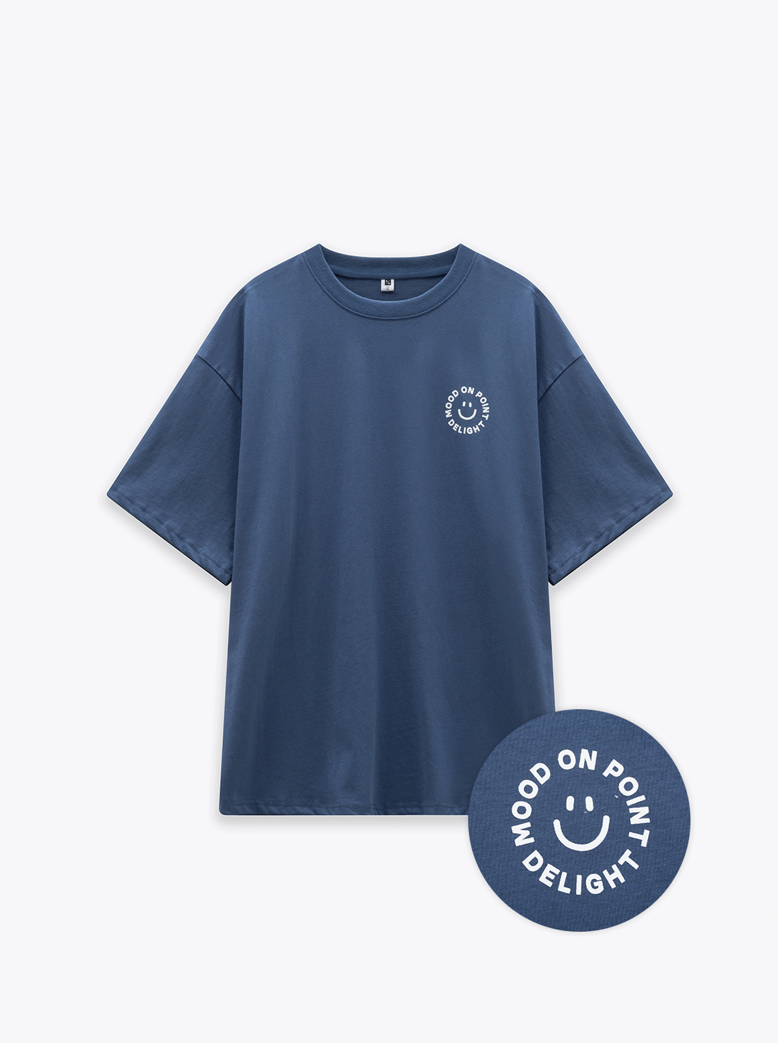 【3件999】【期間限定】微笑花朵印花TEE