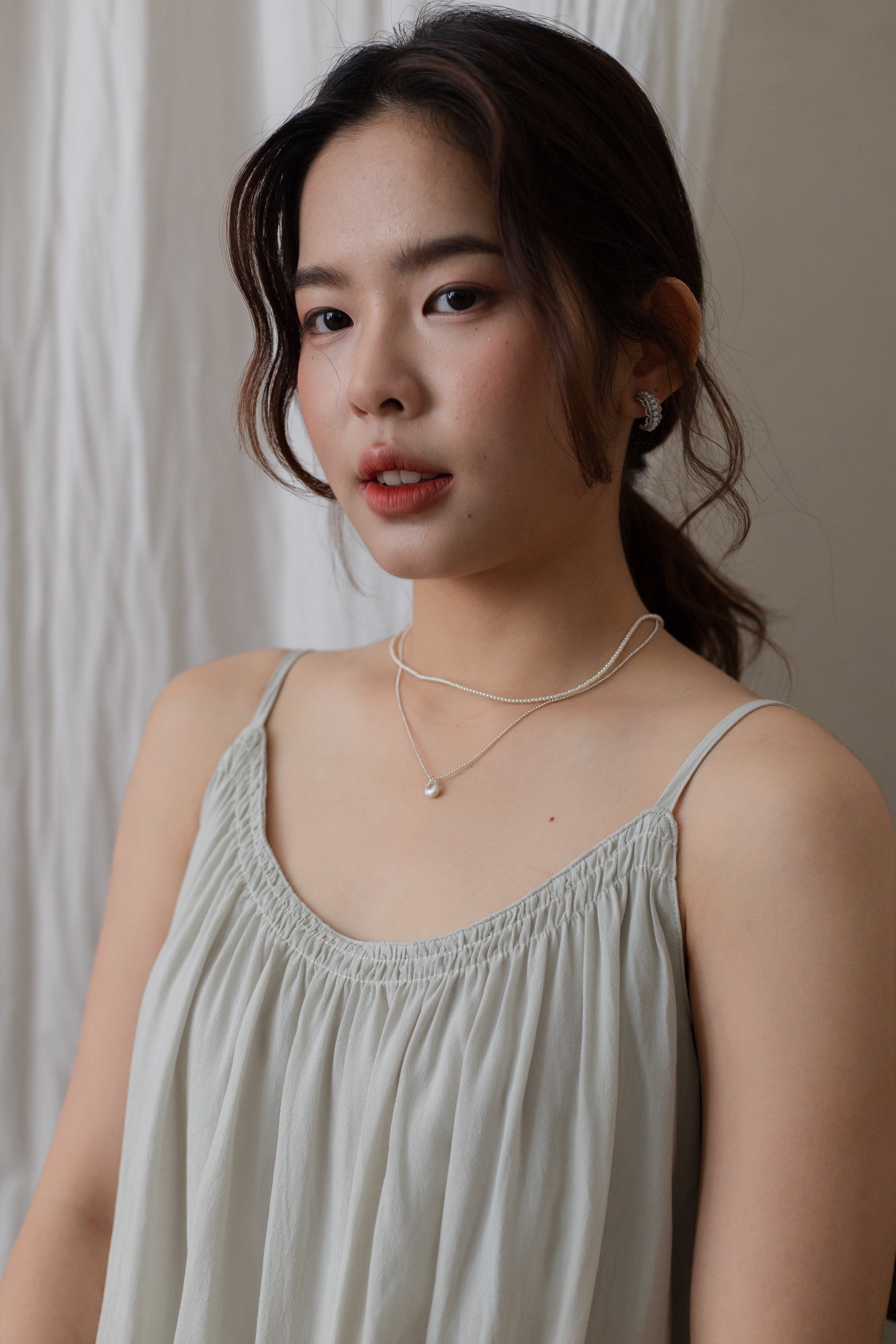 Lilou Bead Layering Necklace -D145