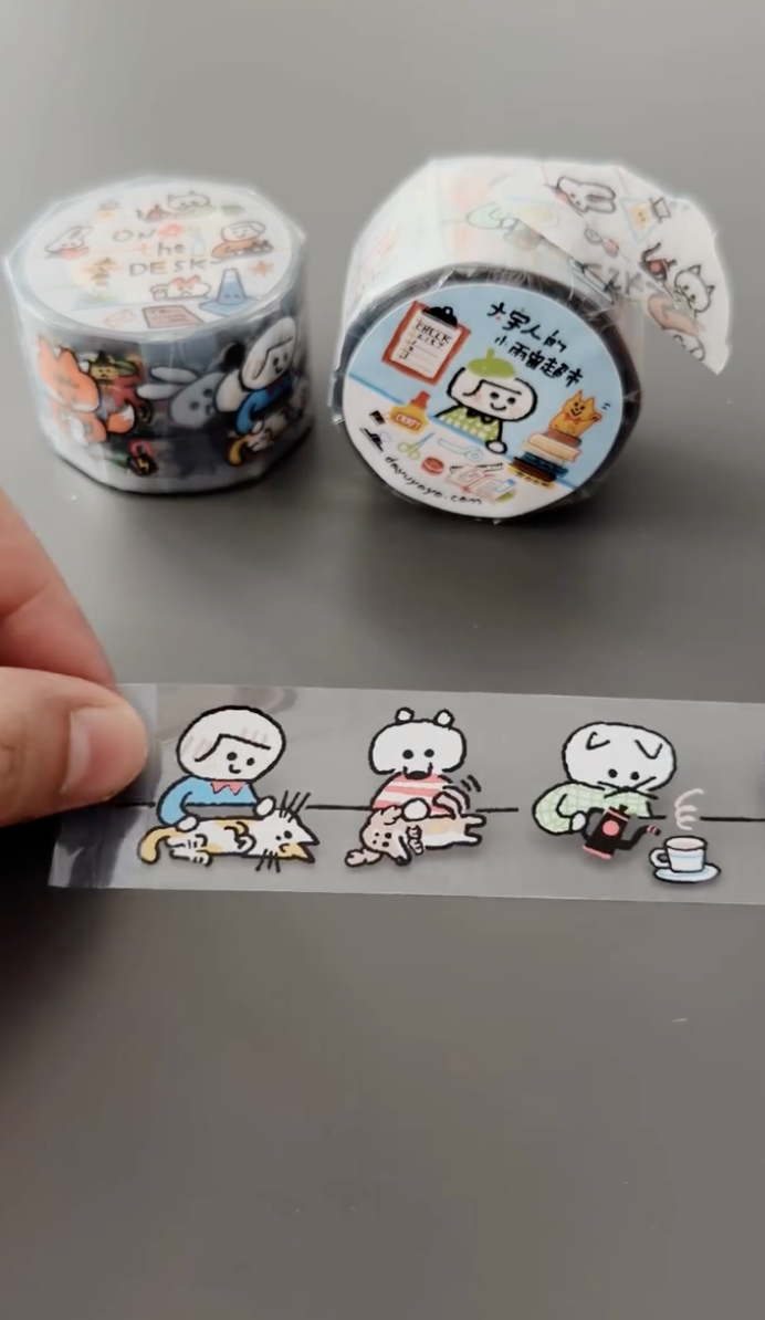 大宇人｜on the Desk PET膠帶