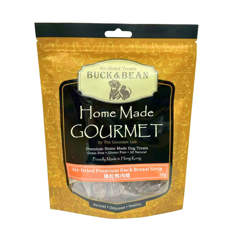 Buckbean 風乾鴨肉條 50g (貓狗適用)