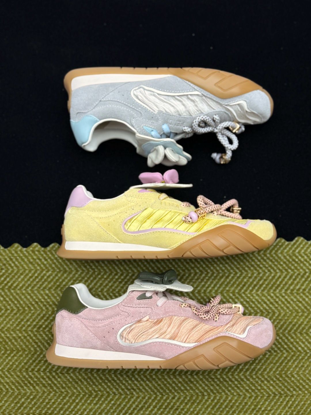 Fendi 2026早春花朶德訓鞋