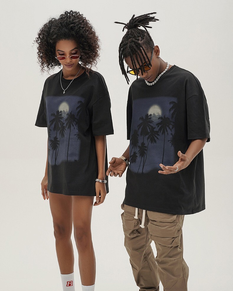R.F.S.D 暗夜月光 重磅寬鬆短袖 SH-500