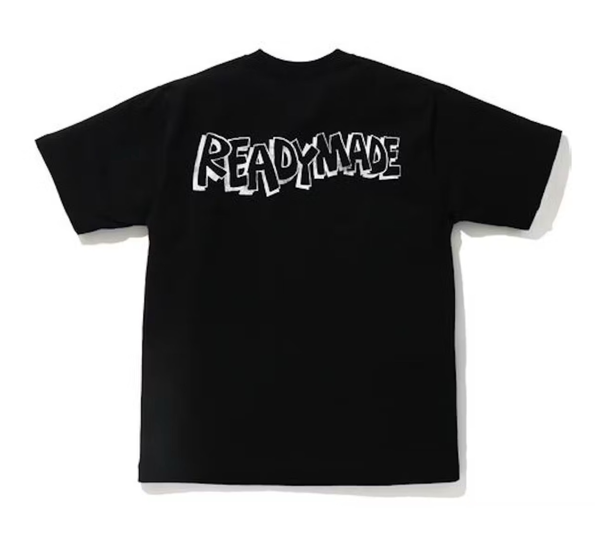 Bape X readymade shark wide tee