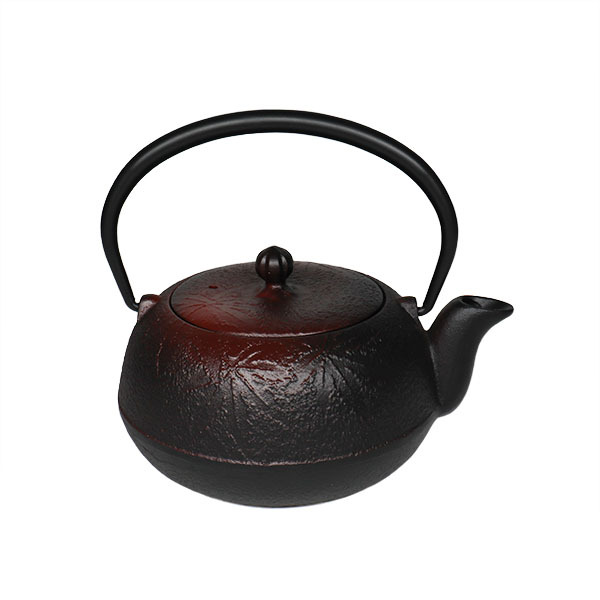 【及甚鑄造所】柚子楓葉 急須0.4L