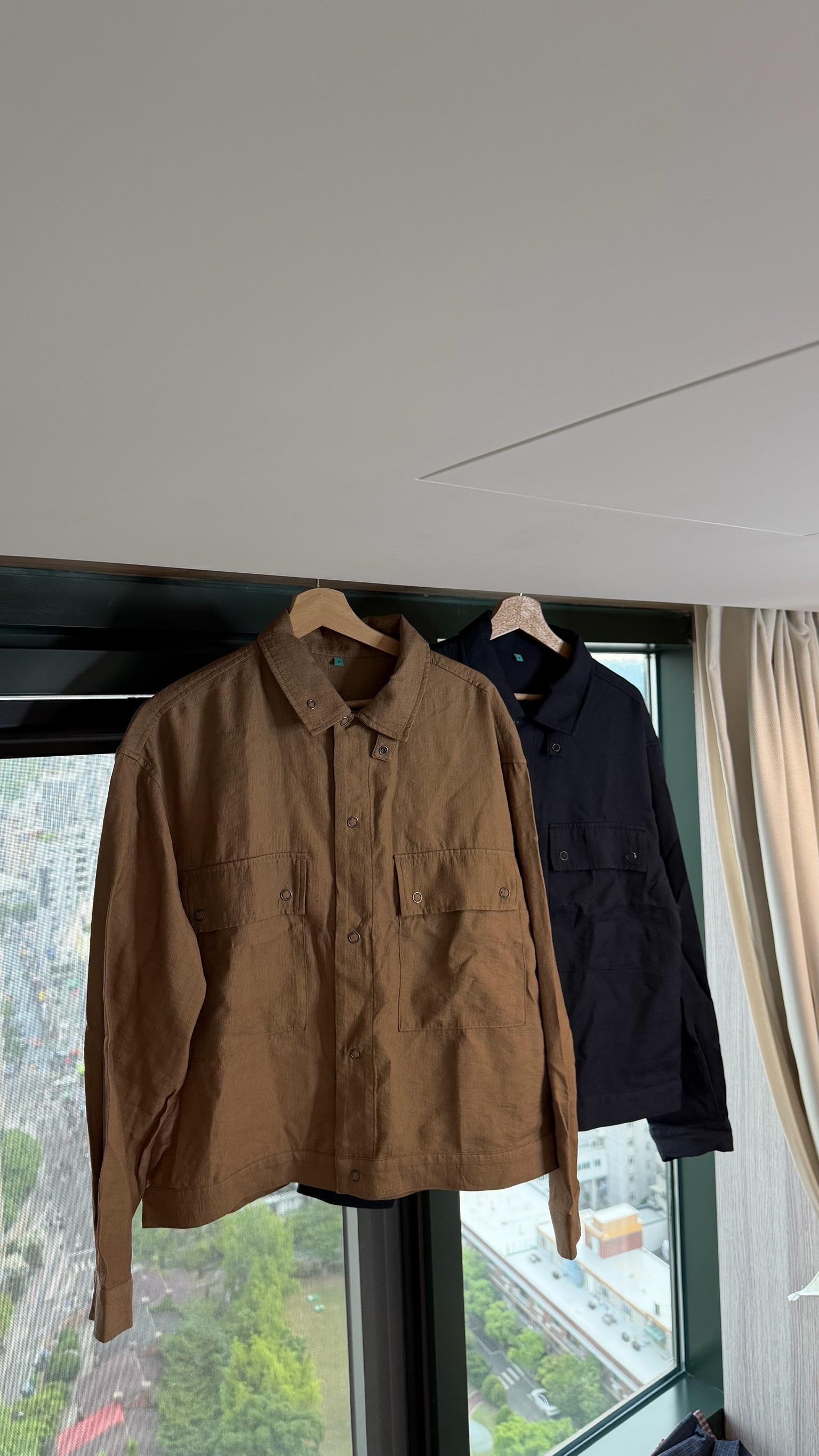 K13 透氣俐落口袋襯衫