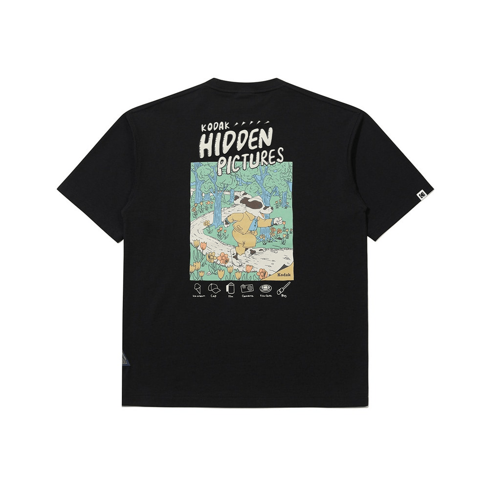 Kodak｜Cool涼感纖維面料🧊✨ K6223LRS51 SORONA Hidden Picture T-shirt [3 colors] 關鍵字：K527