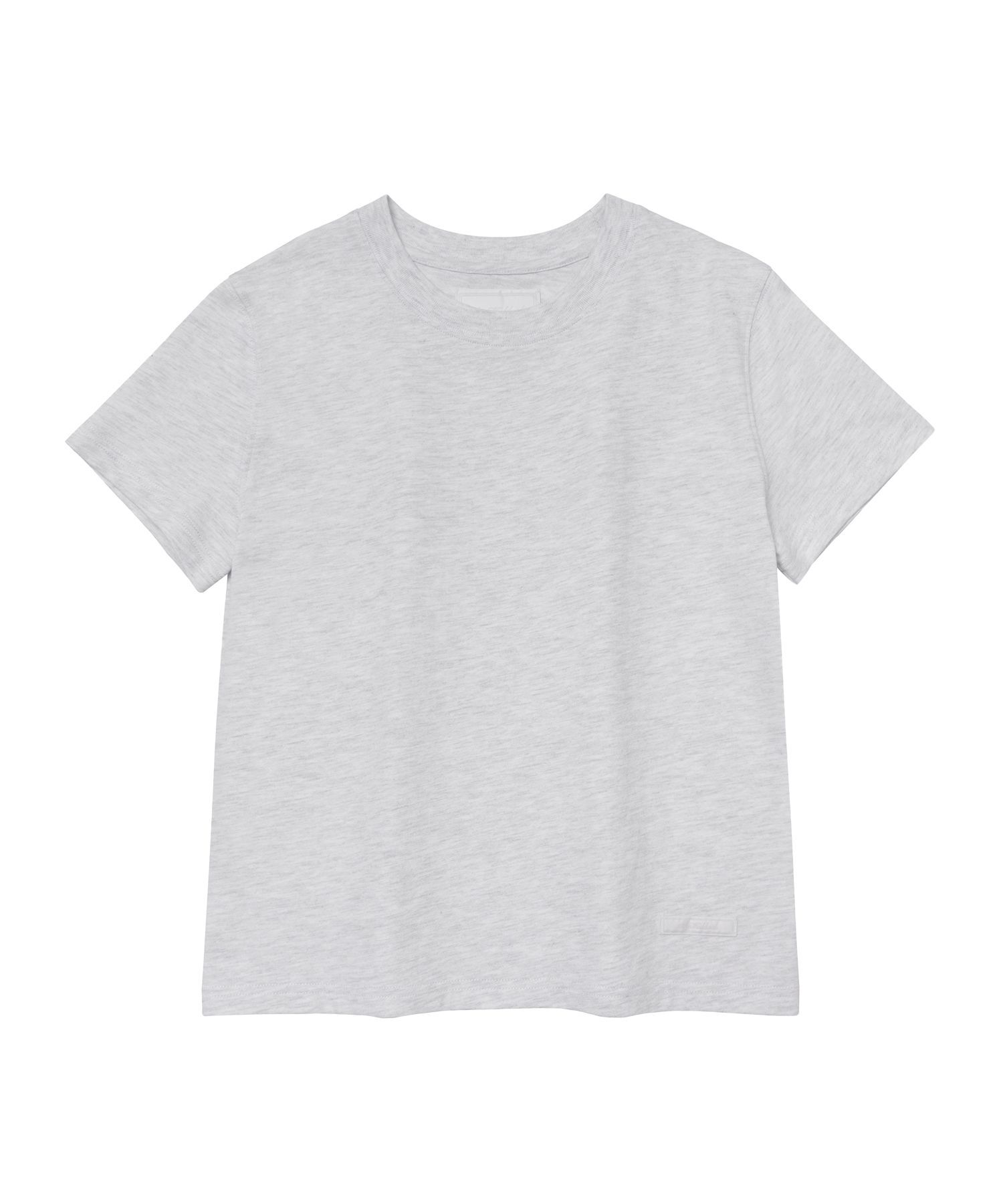 AMES-WORLDWIDE 經典素面短袖 T 恤 淺灰 AM2GMFT530ALG