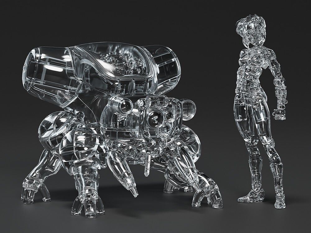 攻殼機動隊（原作） PLAMAX minimum factory MF-96 草薙素子 with 攻殼車 光學迷彩Ver.